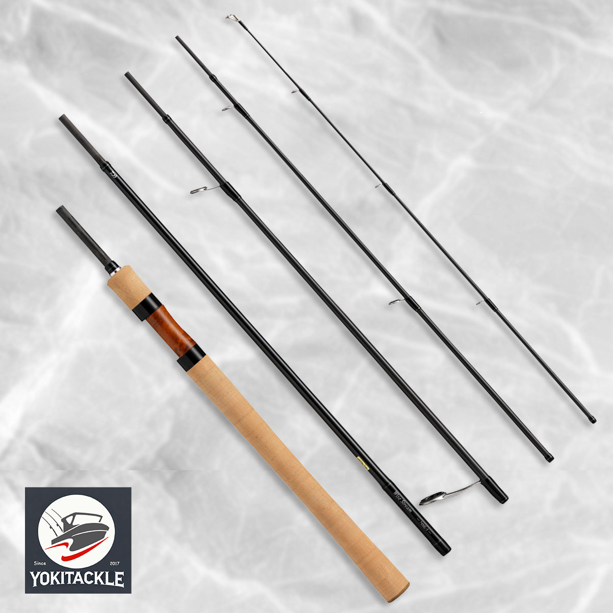 Brand New Daiwa Wise Stream 74ML-5-Q Spinning Rod for Trout