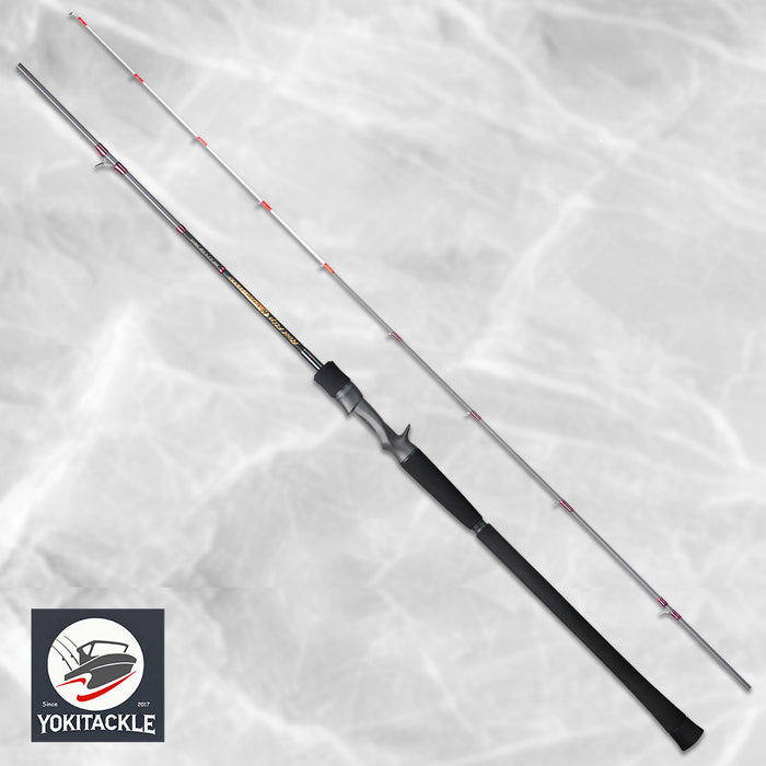 Tenryu Red Flip Reaction Tenya RF2112B-MHT Baitcasting Rod MADAI GAME