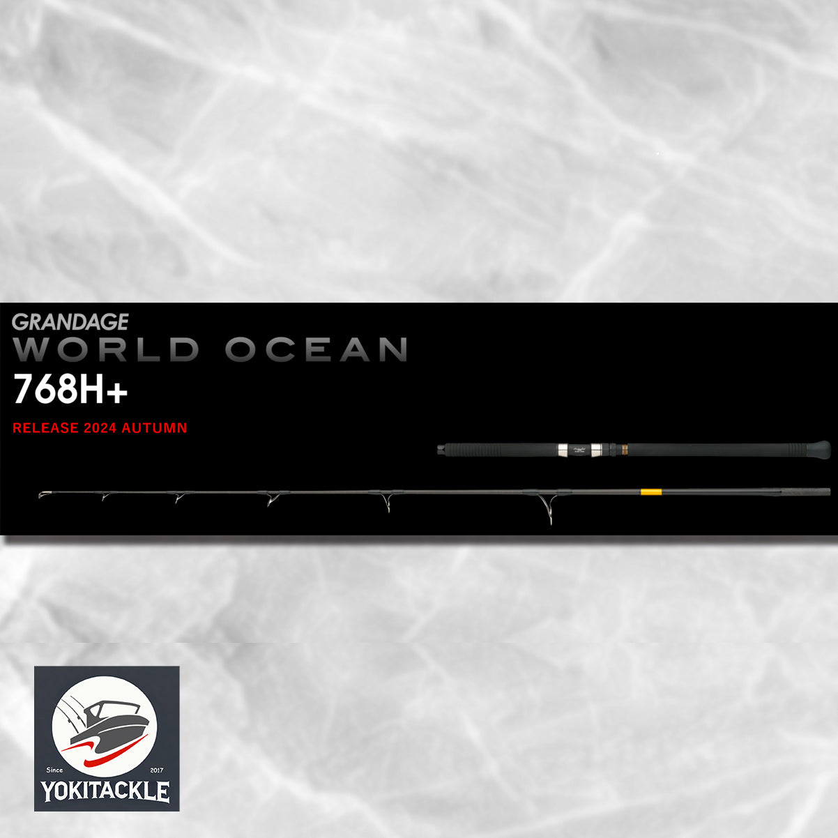 APIA GRANDAGE WORLD OCEAN 768H+ Spinning Fishing Rod