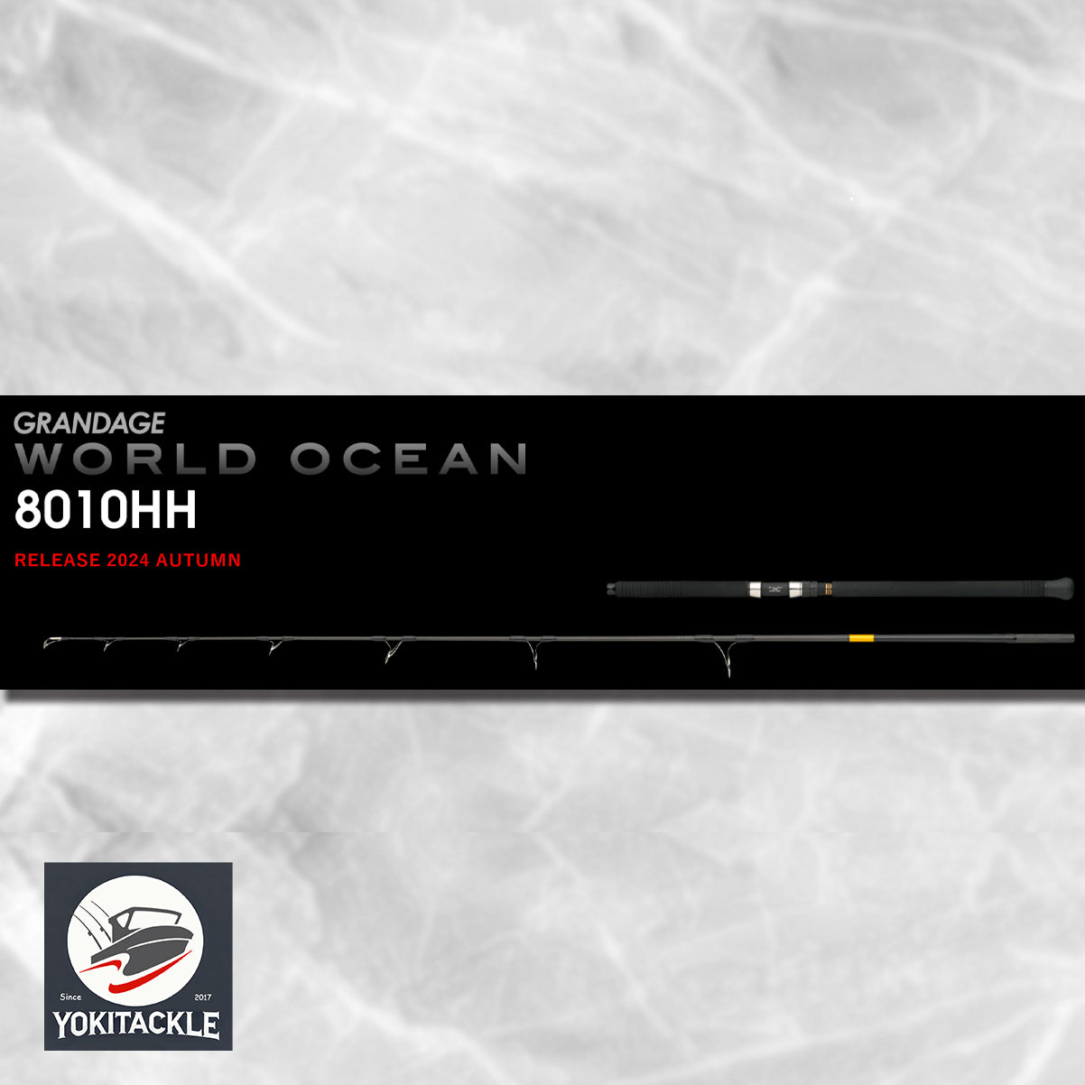 APIA GRANDAGE WORLD OCEAN 8010HH Spinning Fishing Rod