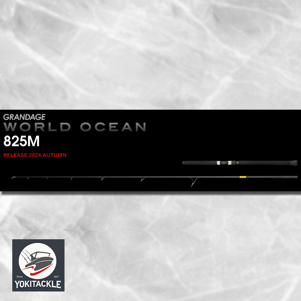 APIA GRANDAGE WORLD OCEAN 825M Spinning Fishing Rod