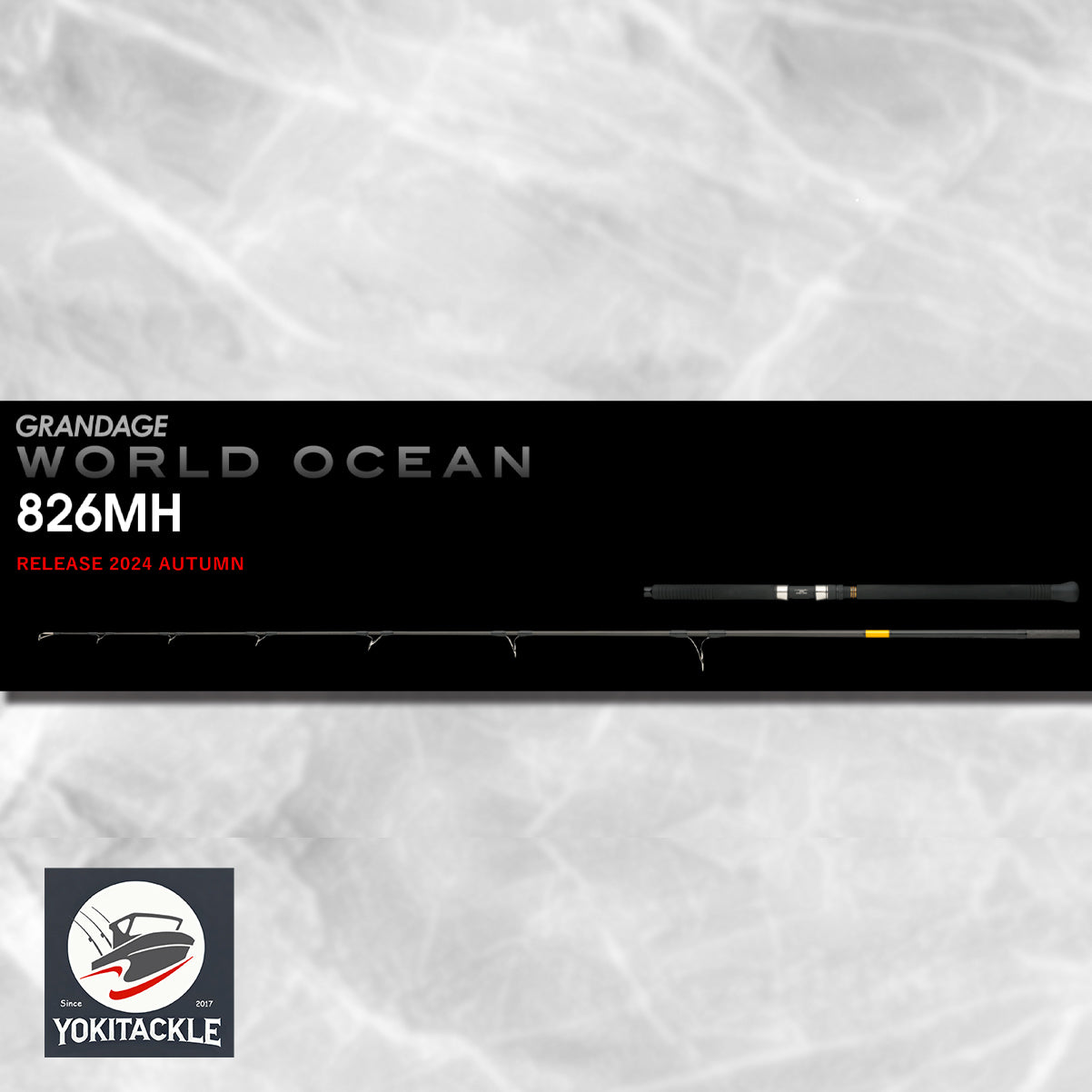APIA GRANDAGE WORLD OCEAN 826MH Spinning Fishing Rod