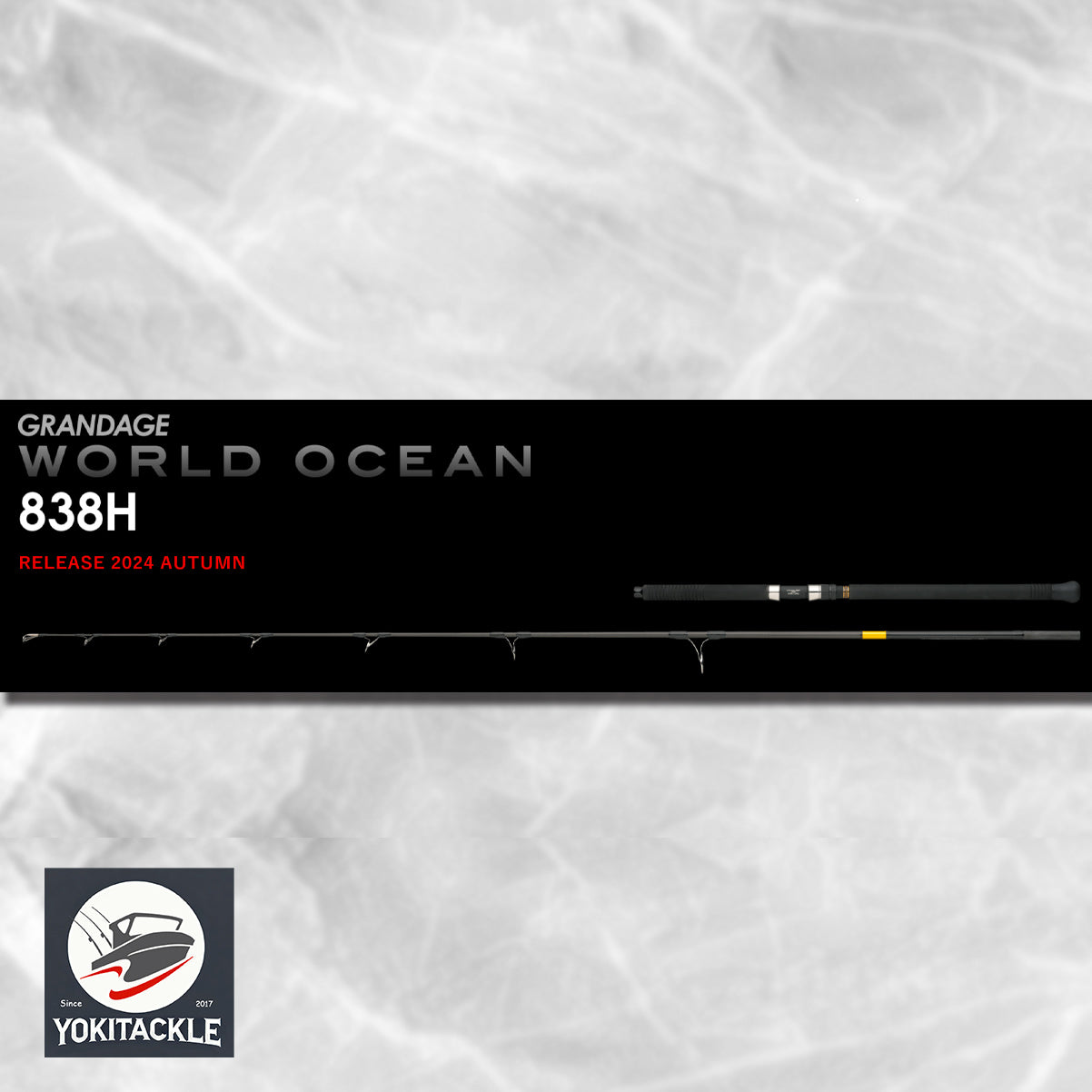 APIA GRANDAGE WORLD OCEAN 838H Spinning Fishing Rod