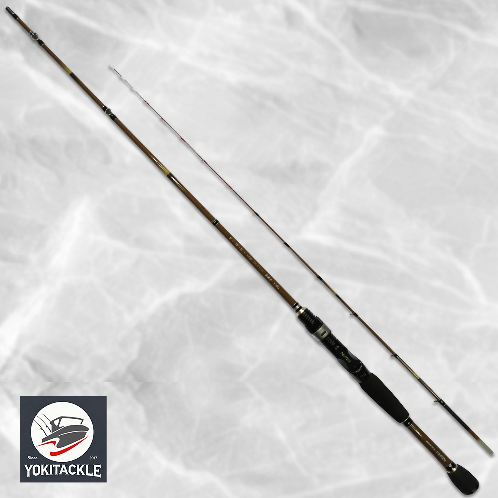 NISSIN Kyokugi Yamabuki Ikada Tip Action 1502 Fishing Rod 極技 山吹 筏