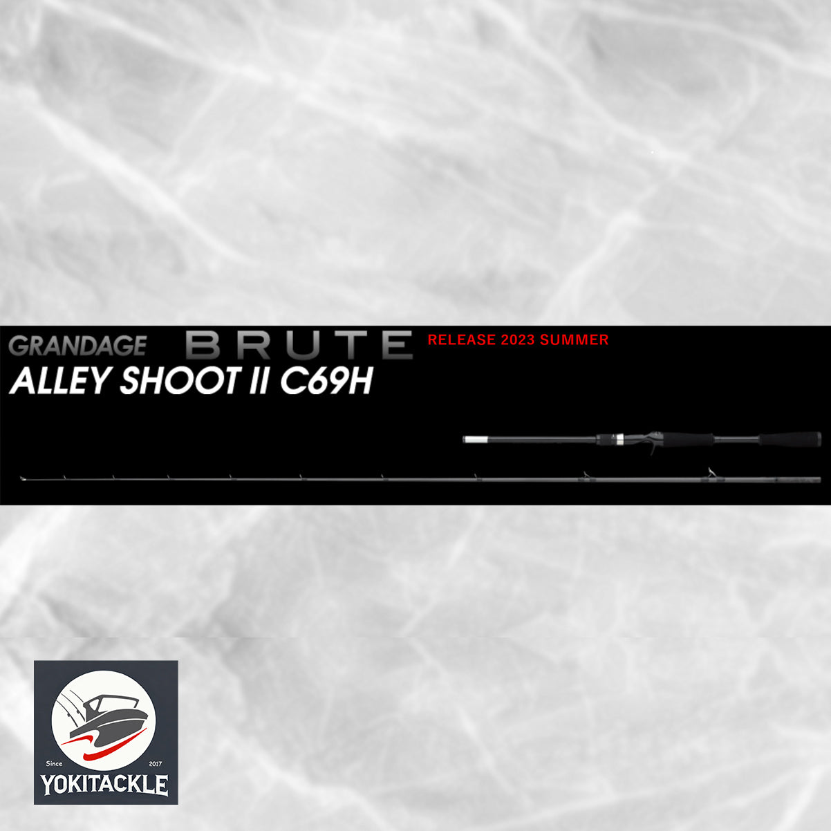 APIA GRANDAGE BRUTE ALLEY SHOOT II C69H Casting Fishing Rod