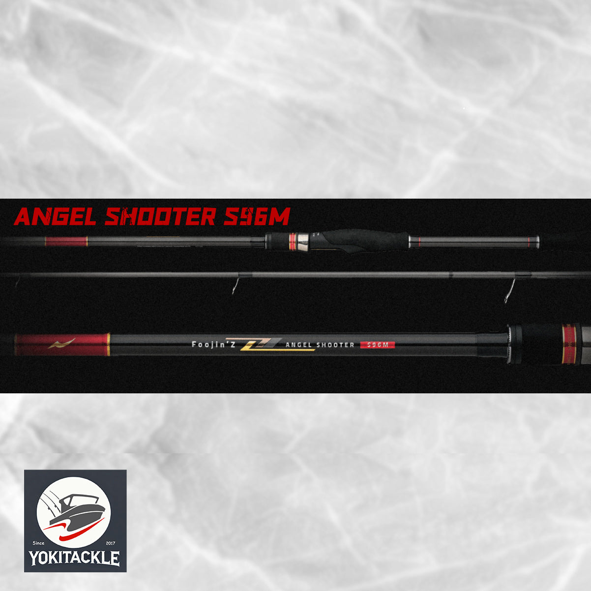 APIA Foojin'Z 6th Generation ANGEL SHOOTER S96M Spinning Fishing Rod