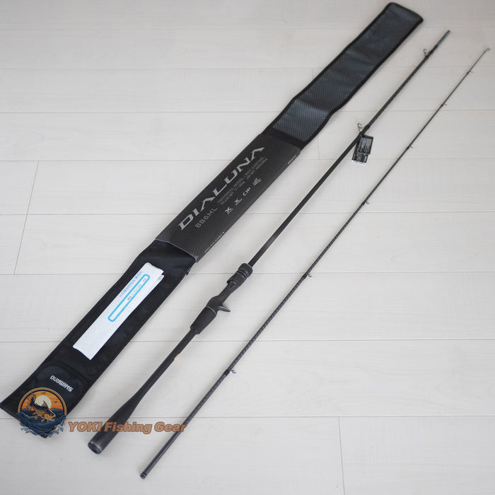 Shimano 23 DIALUNA B86ML Baitcasting Rod