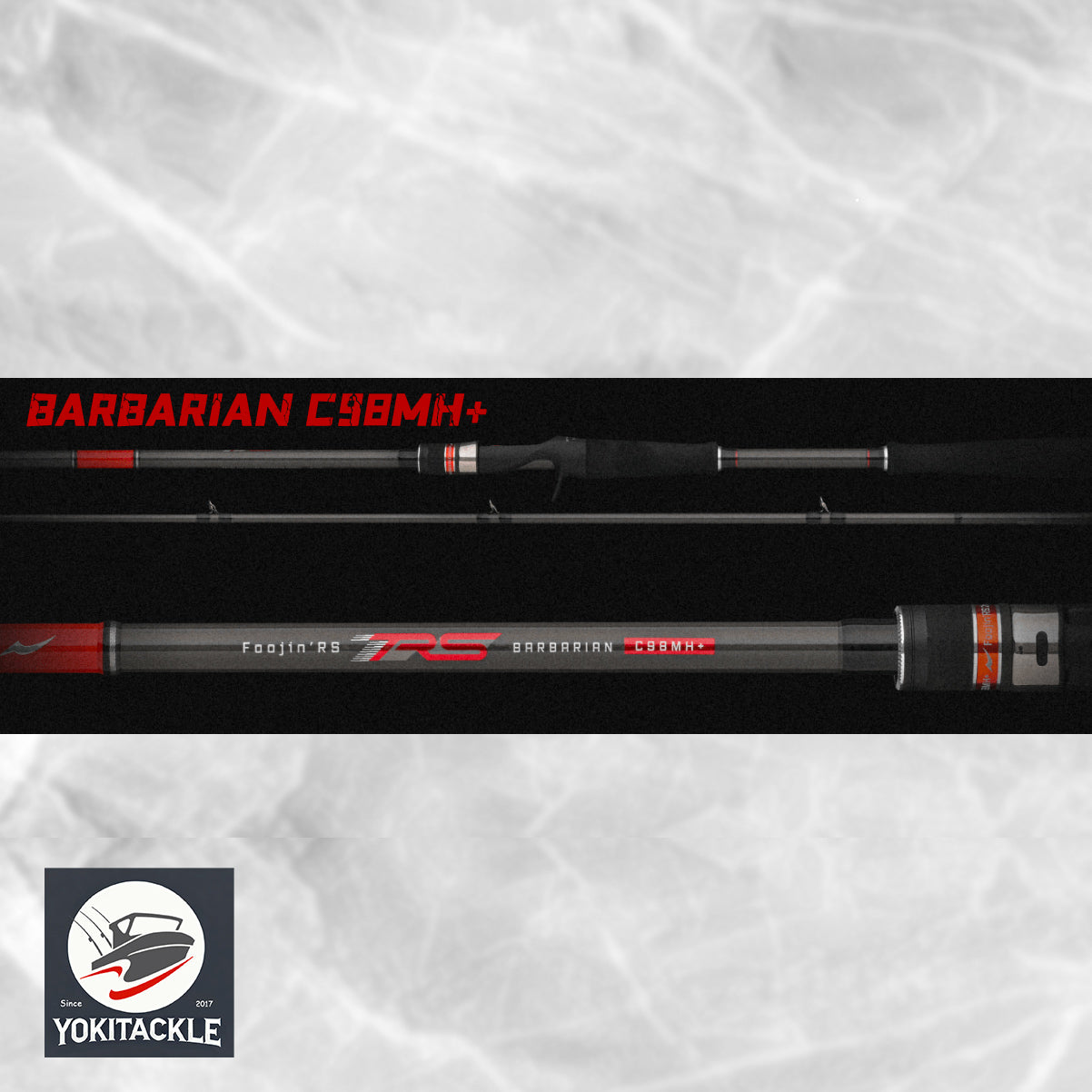 barbarian fly fishing rod Braid Spear Trolling Okuma Barbarian Low-Rider Rods