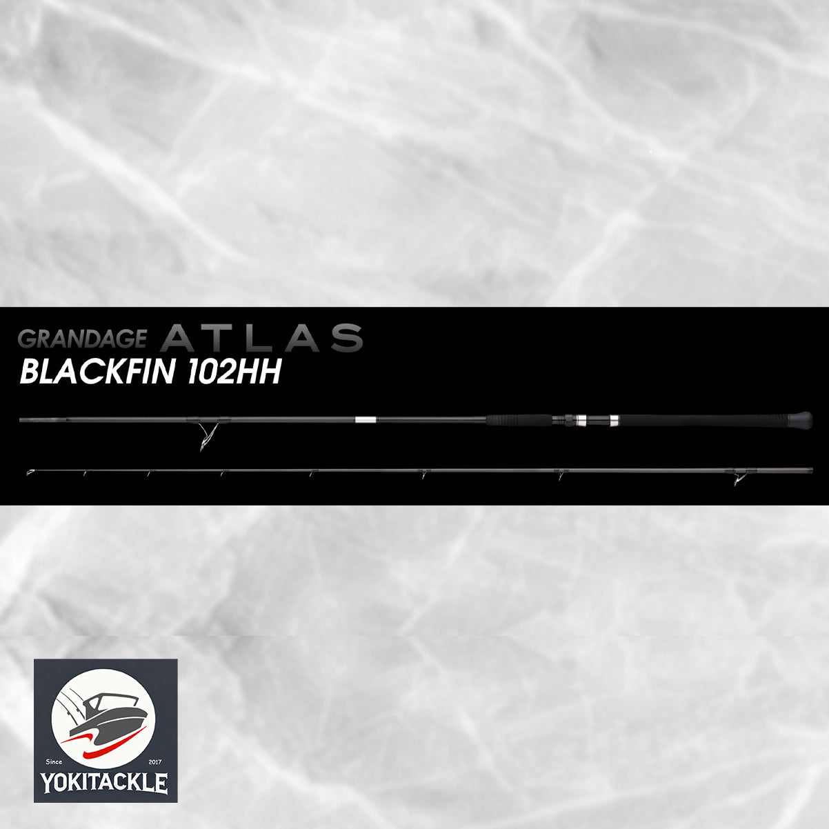 APIA GRANDAGE ATLAS BLACKFIN 102HH Spinning Fishing Rod
