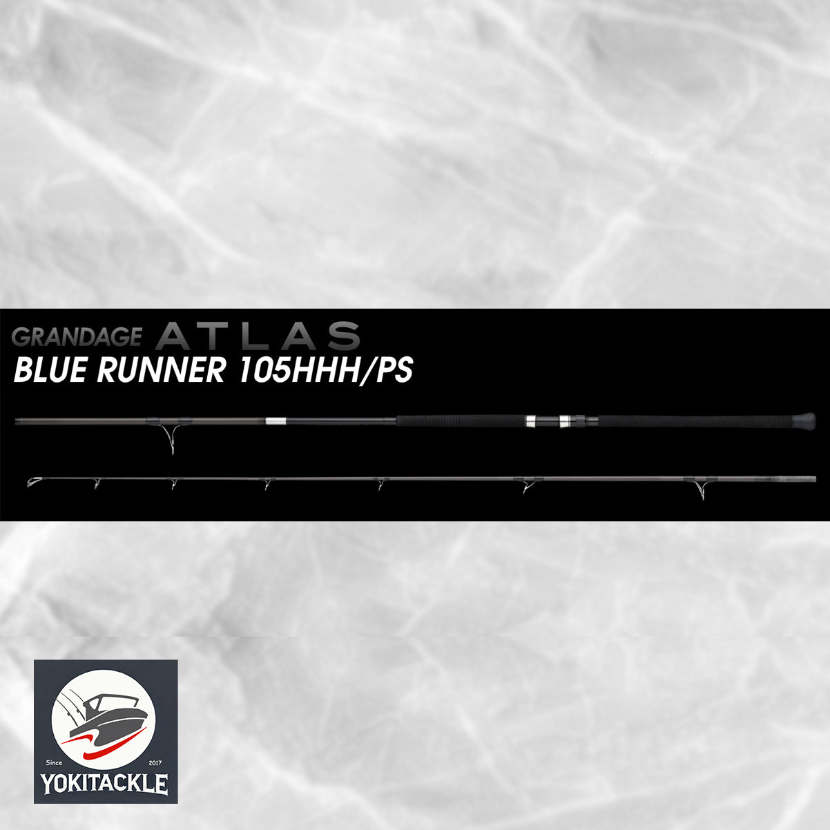 APIA GRANDAGE ATLAS BLUE RUNNER 105HHH/PS Spinning Fishing Rod