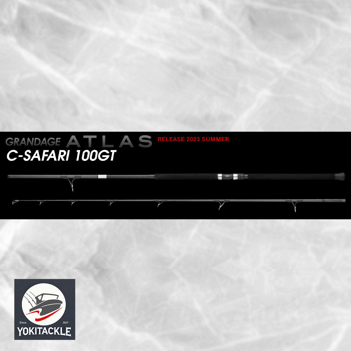 APIA GRANDAGE ATLAS C-SAFARI 100GT Spinning Fishing Rod