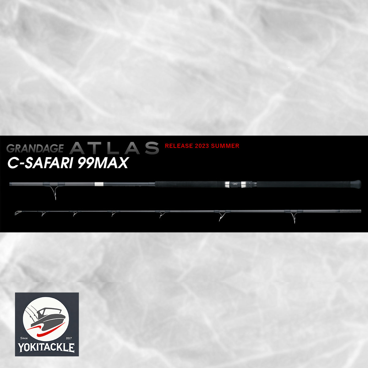 APIA GRANDAGE ATLAS C-SAFARI 99MAX Spinning Fishing Rod