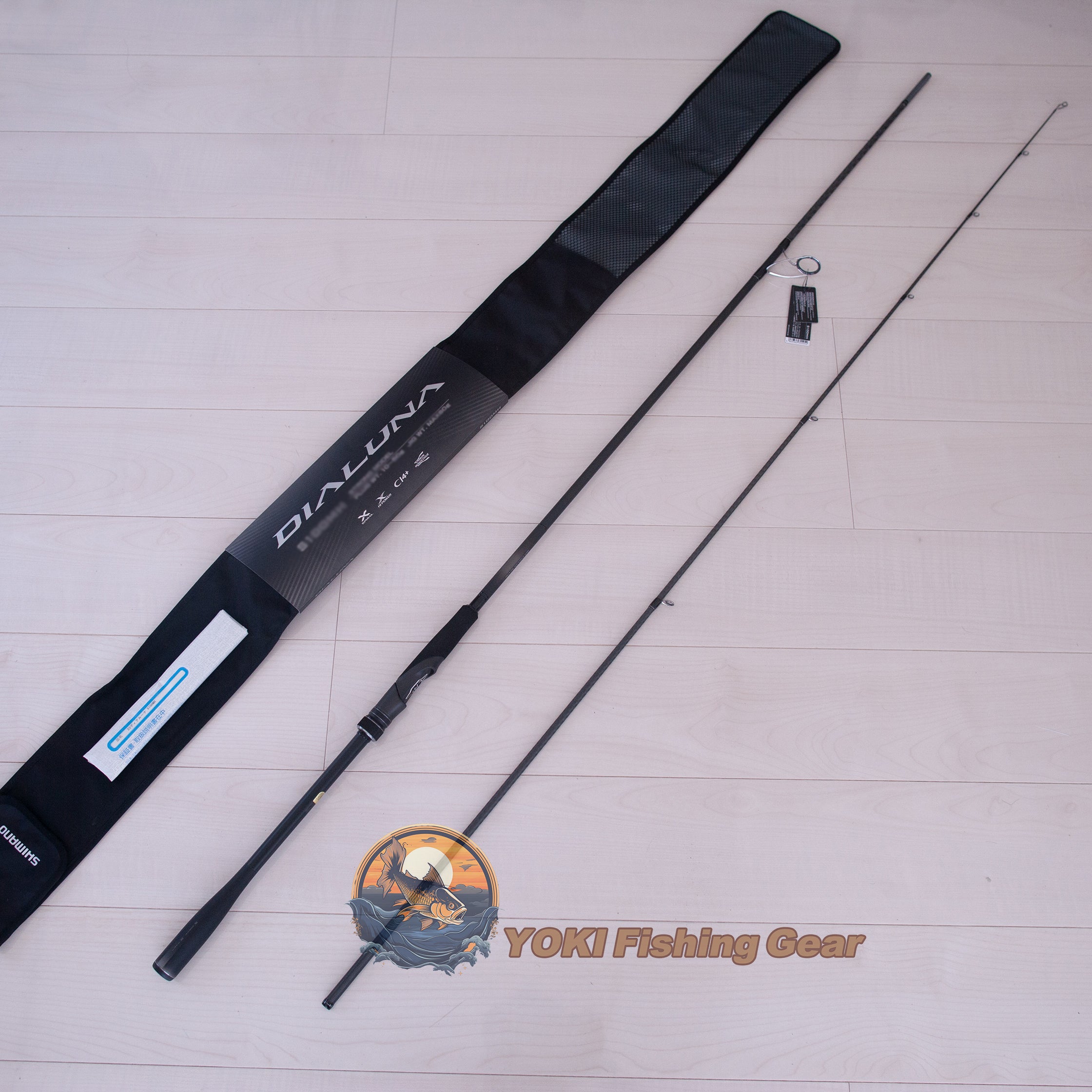 diana fishing pole Shimano 23 DIALUNA S100ML Spinning Rod – YOKI Tackle Fishing Gear Emporium