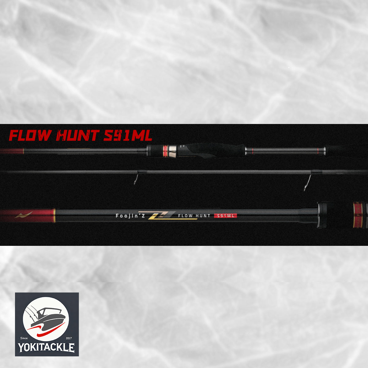 APIA Foojin'Z 6th Generation FLOW HUNT S91ML Spinning Fishing Rod