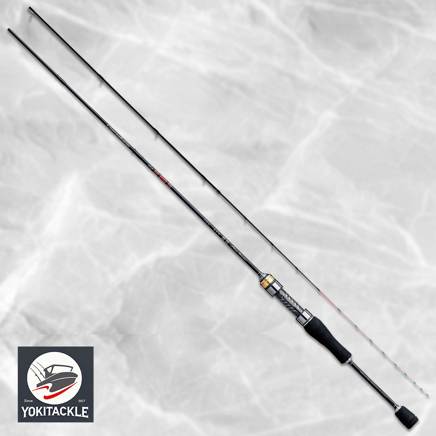Gamakatsu Gama Chinu Ikada Competition Fine Master M-1.5 競技 Fishing Rod