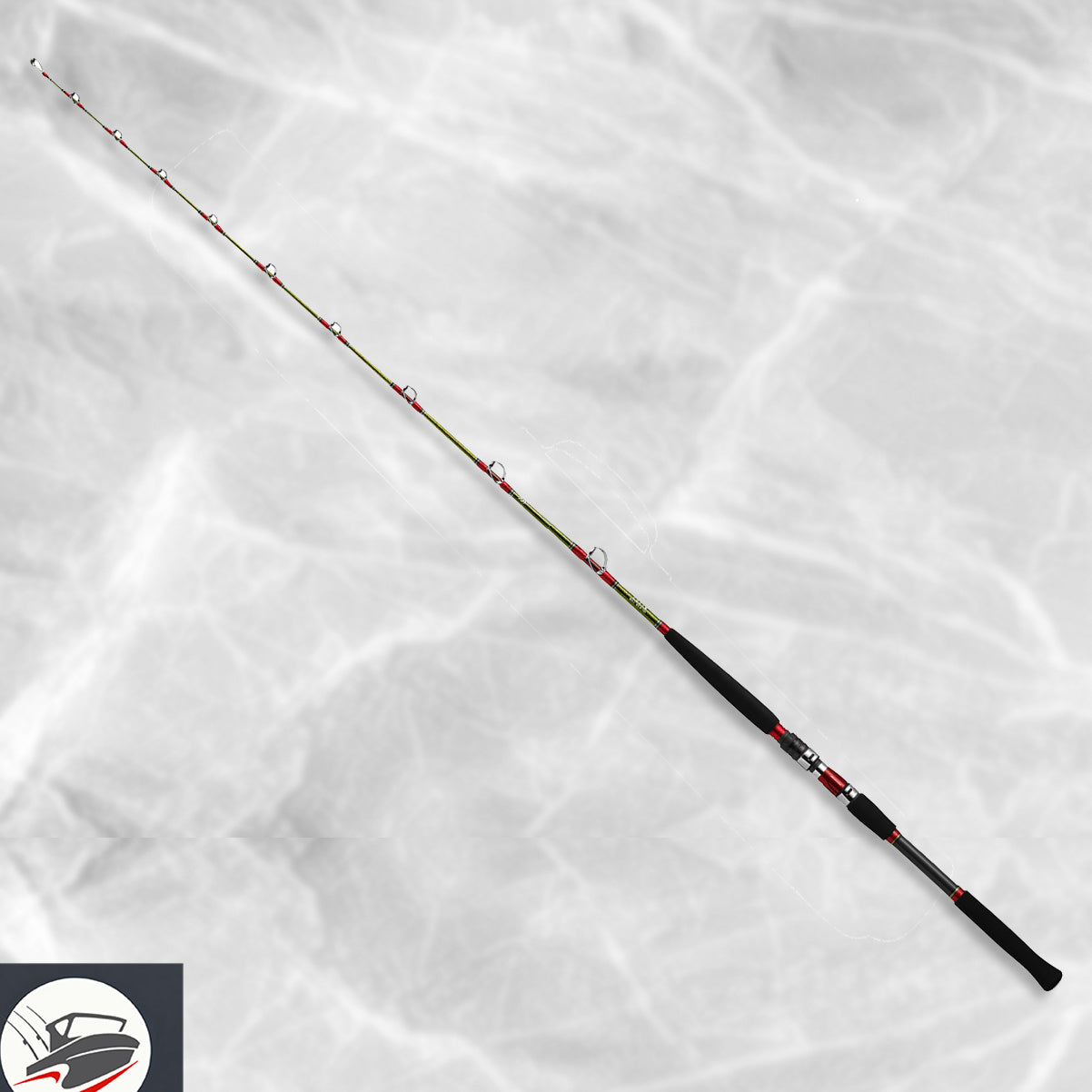 Brand New Daiwa Gouin Bull GS H-185-Y Glass Solid Powerful Saltwater Boat Rod JDM