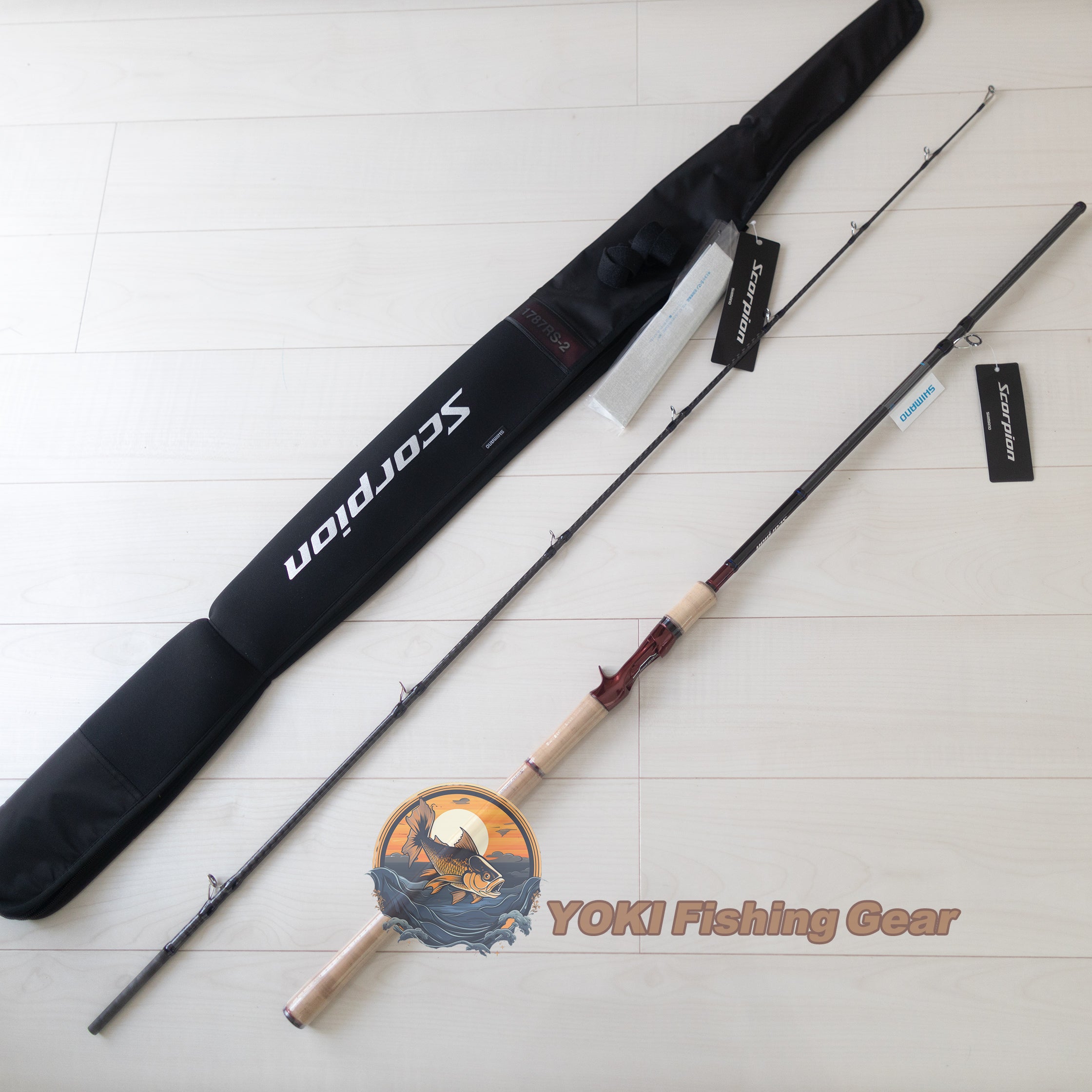 Shimano Scorpion 1787RS-2 Baitcasting Rod for Bass