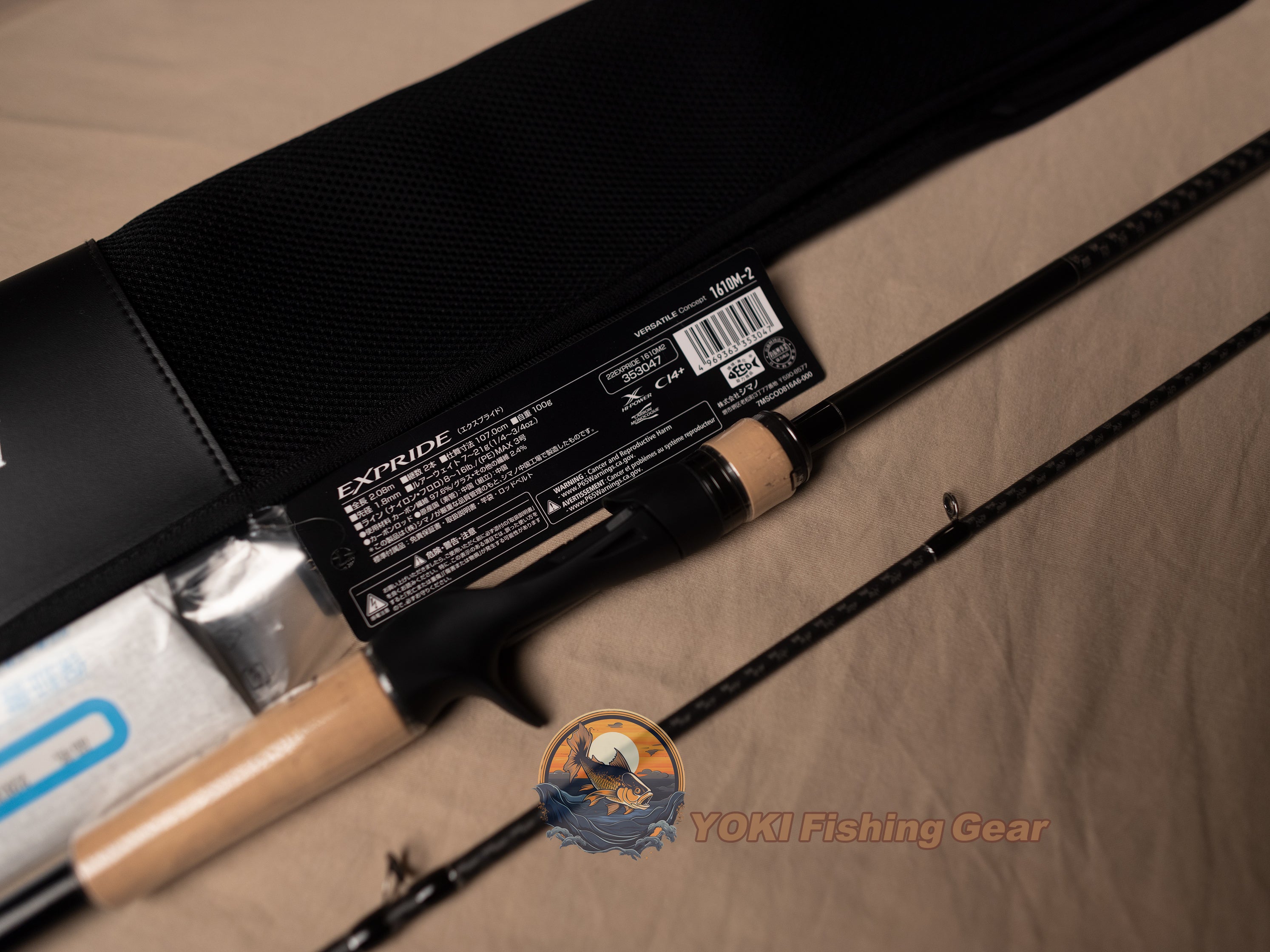 Brand New Shimano 22 Expride 1610M-2 Baitcasting Rod for