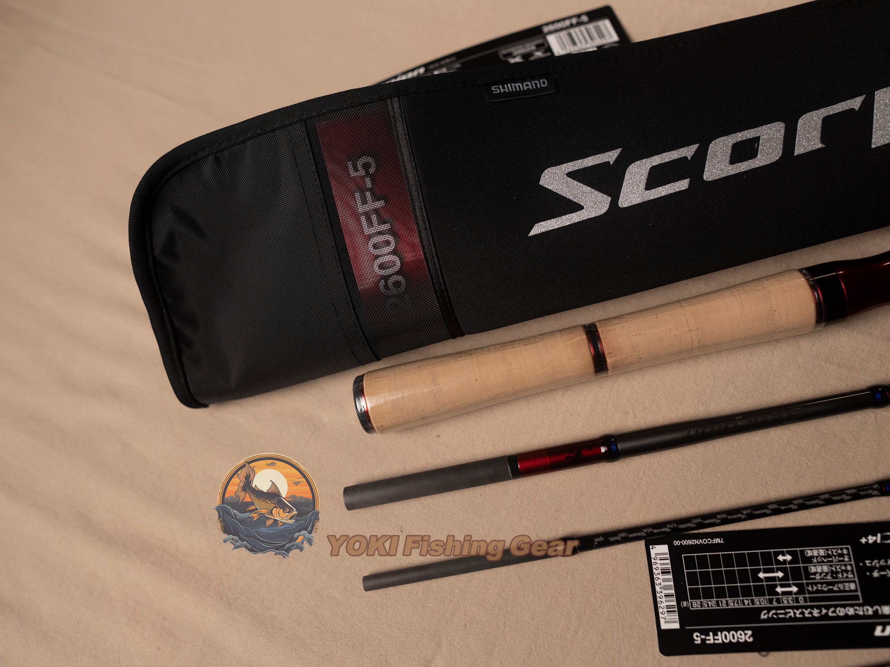 Shimano Scorpion 2600FF-5 Spinning Rod for Bass