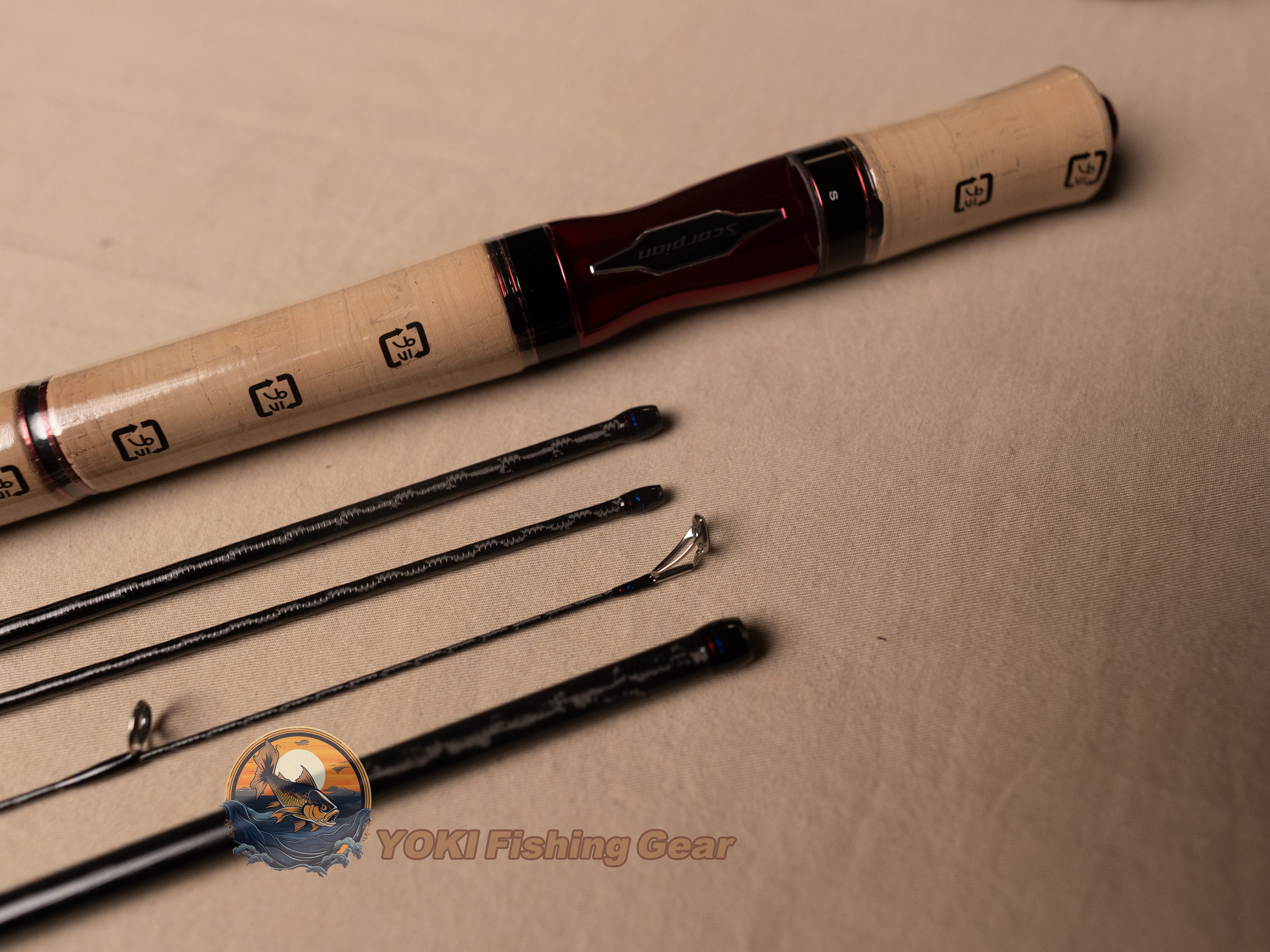 Shimano Scorpion 2600FF-5 Spinning Rod for Bass