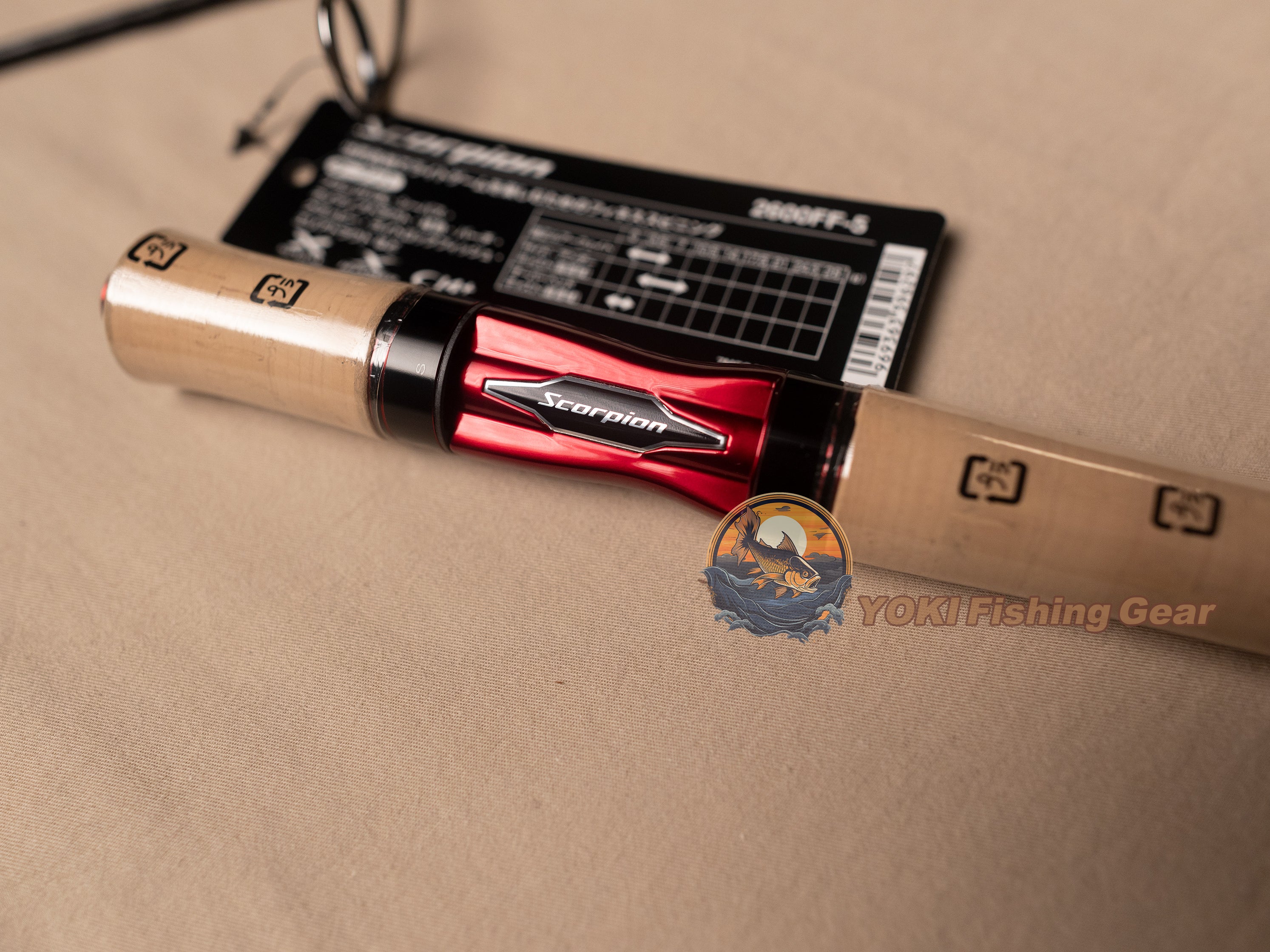 Shimano Scorpion 2600FF-5 Spinning Rod for Bass