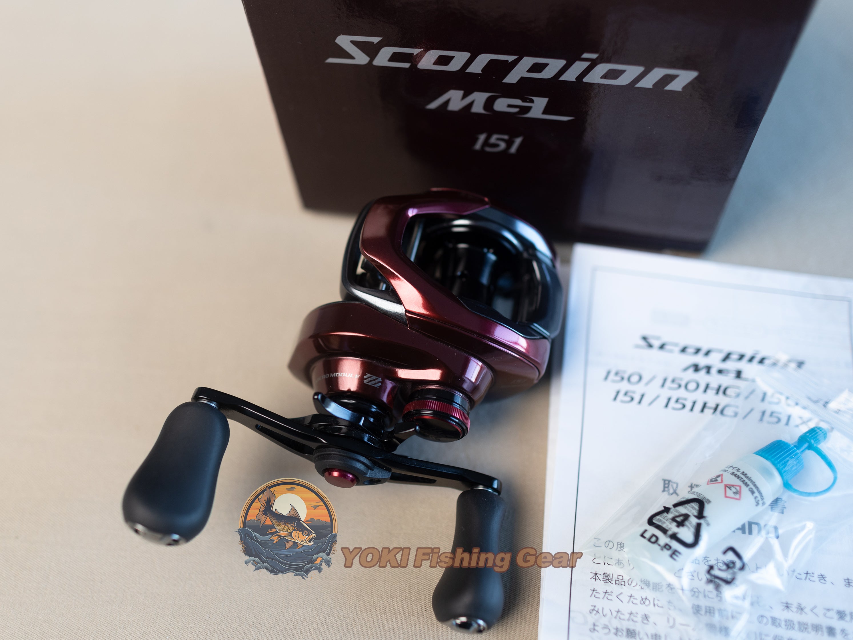 Shimano 19 Scorpion MGL 151 Left 6.2:1 Casting Reel