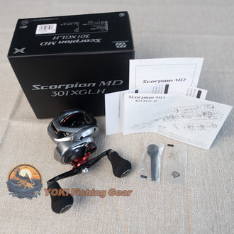 Brand New Shimano 21 SCORPION MD 301XGLH Casting Reel