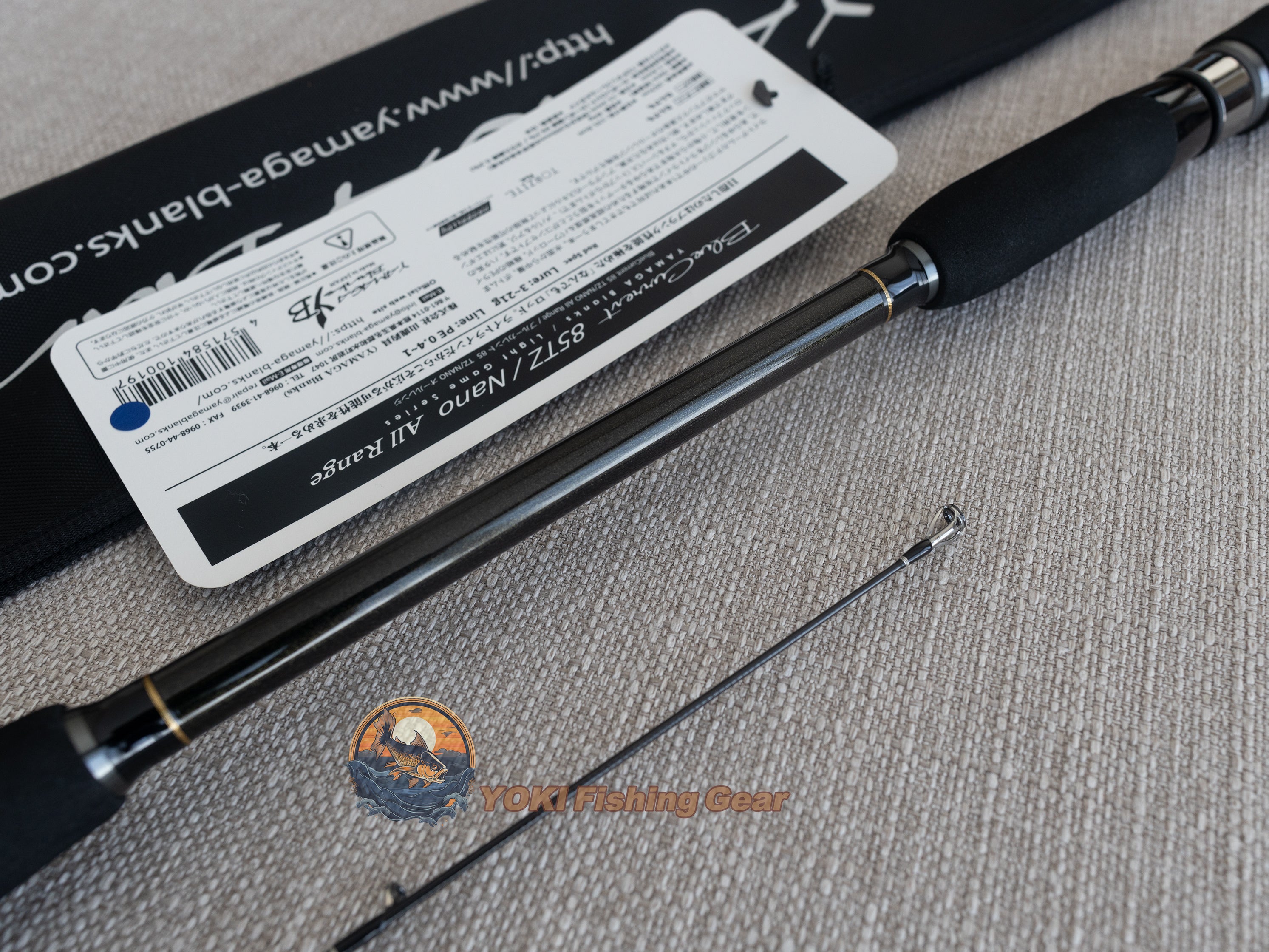 YAMAGA Blanks BlueCurrent 85 TZ NANO All-Range rod – YOKI