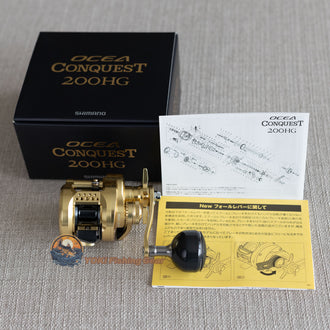 Brand New Shimano 23 Ocea Conquest 200 HG Baitcast Reel Right Hand