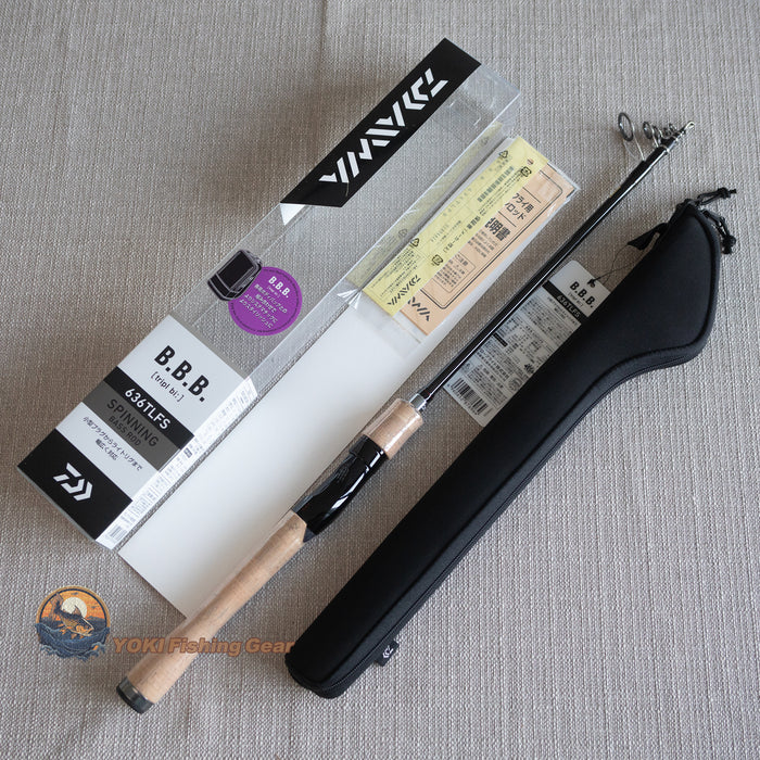 DAIWA BBB 636TLFS Telescopic Spinning Fishing Rod