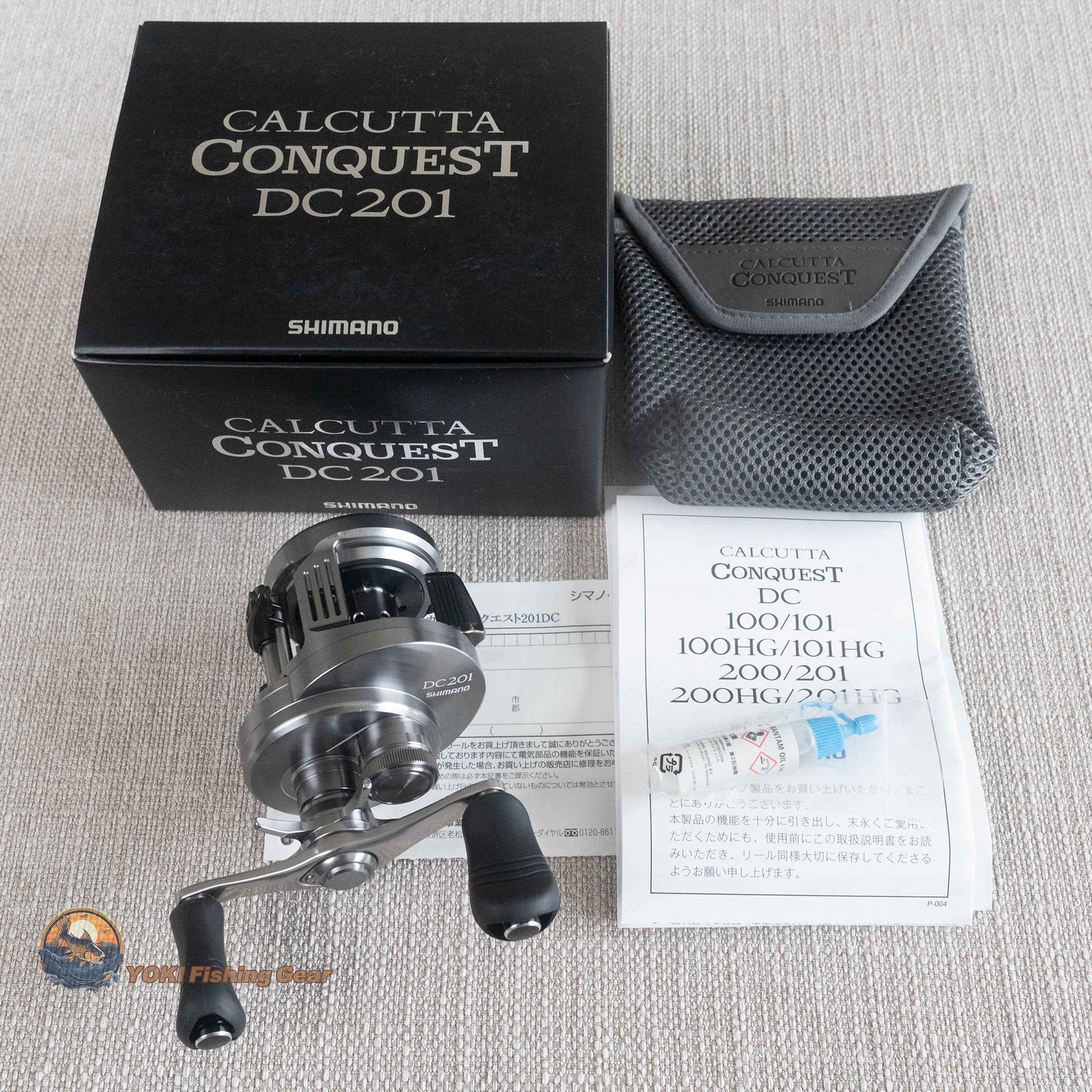 Shimano 20 CALCUTTA CONQUEST DC 201 LEFT Baitcasting Reel – YOKI Tackle Fishing Gear Emporium