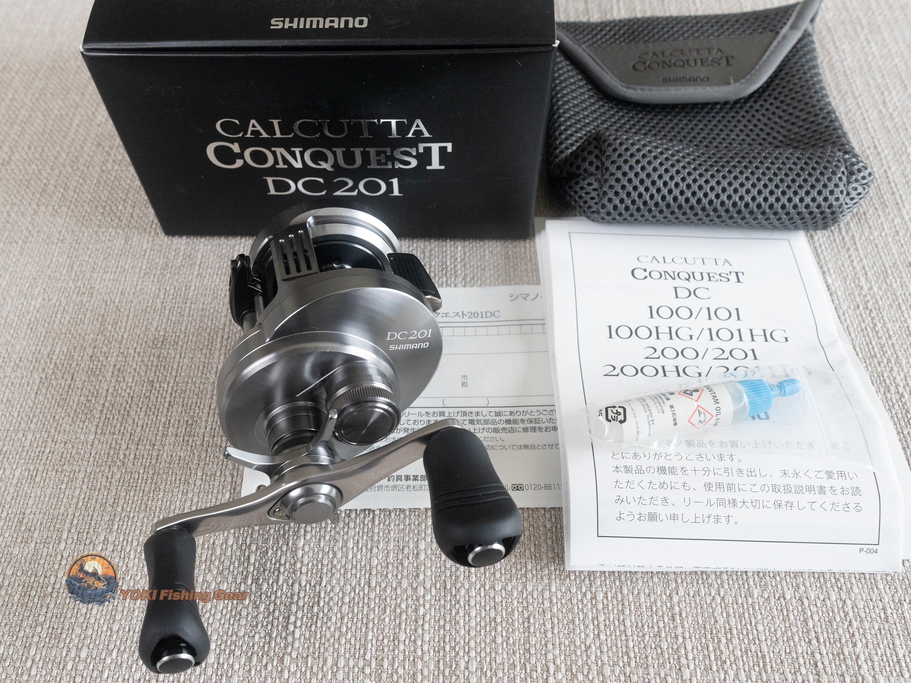 shimano 201 spinning reel Calcutta Conquest CTCNQ201A Shimanos legendary prowess in DC technology continues with the addition of the all Shimano Fishing CALCUTTA CONQUEST 201