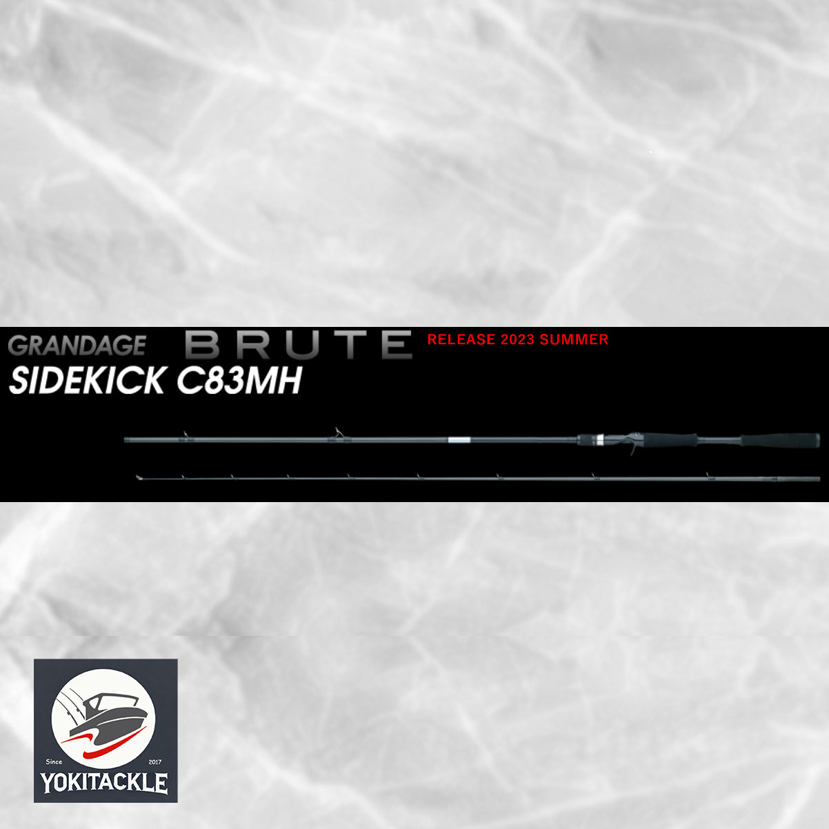 APIA GRANDAGE BRUTE SIDEKICK C83MH Casting Fishing Rod