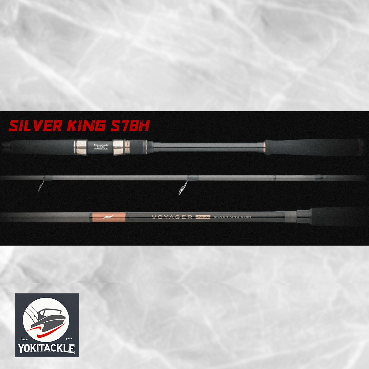 APIA VOYAGER EXIV SILVER KING S78H Spinning Fishing Rod