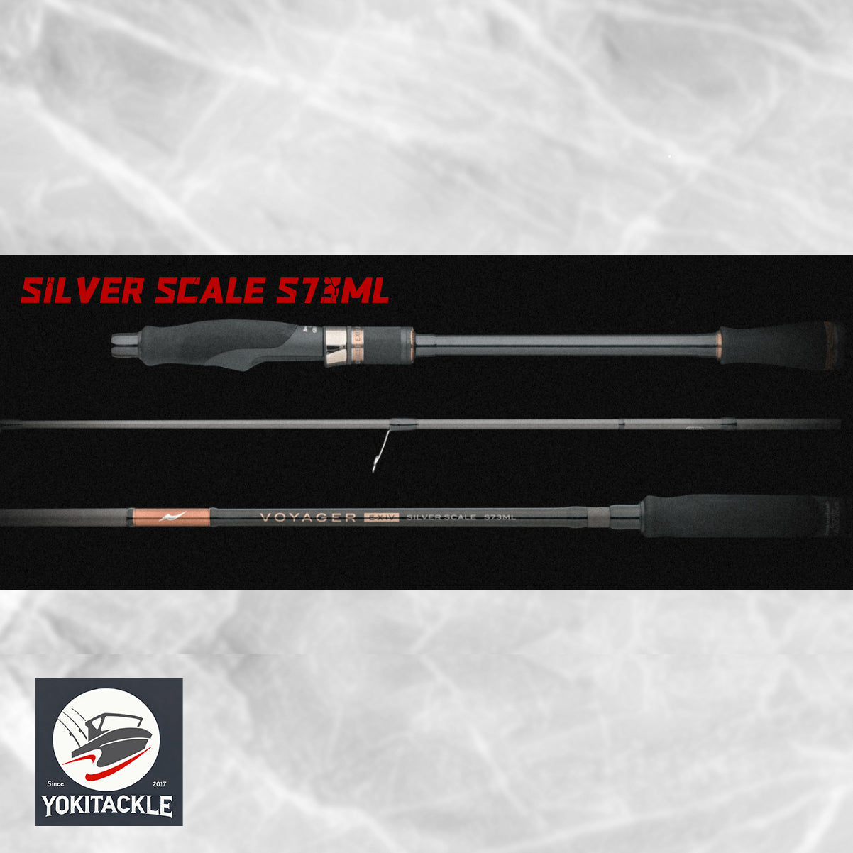 APIA VOYAGER EXIV SILVER SCALE S73ML Spinning Fishing Rod