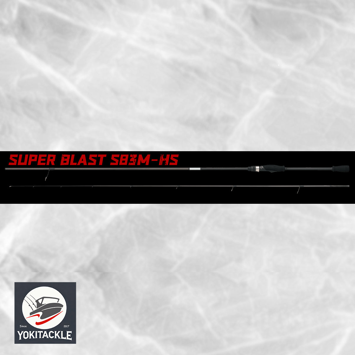 APIA GRANDAGE LEGACY SUPER BLAST S83M-HS Spinning Fishing Rod