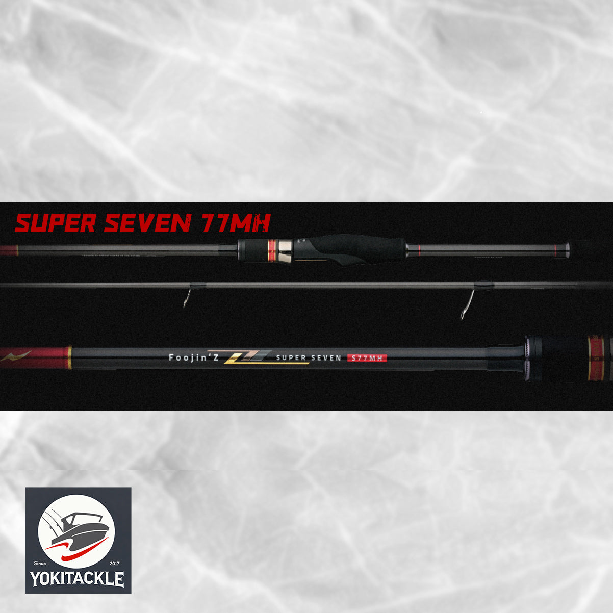 APIA Foojin'Z 6th Generation SUPER SEVEN 77MH Spinning Fishing Rod