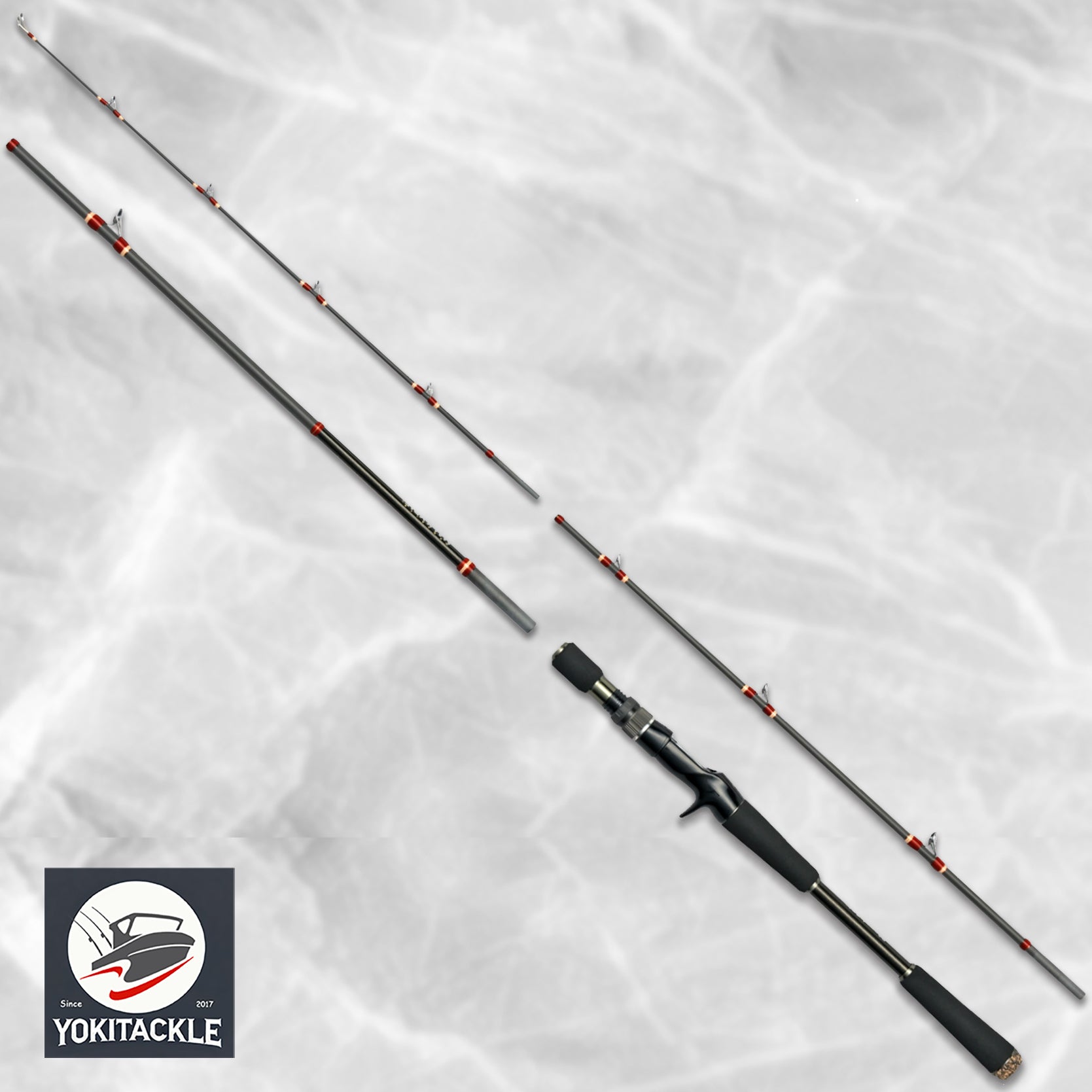 Megabass Valkyrie World Expedition VKC-68M-4 Casting Travel Bass Fishing Rod