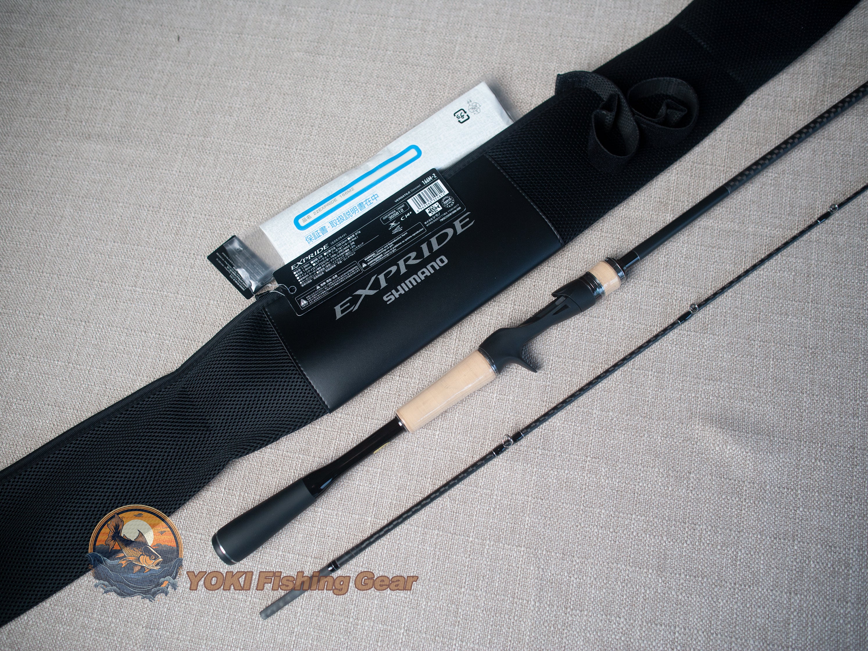 Brand New Shimano 22 Expride 166M-2 Baitcasting Rod for Bass