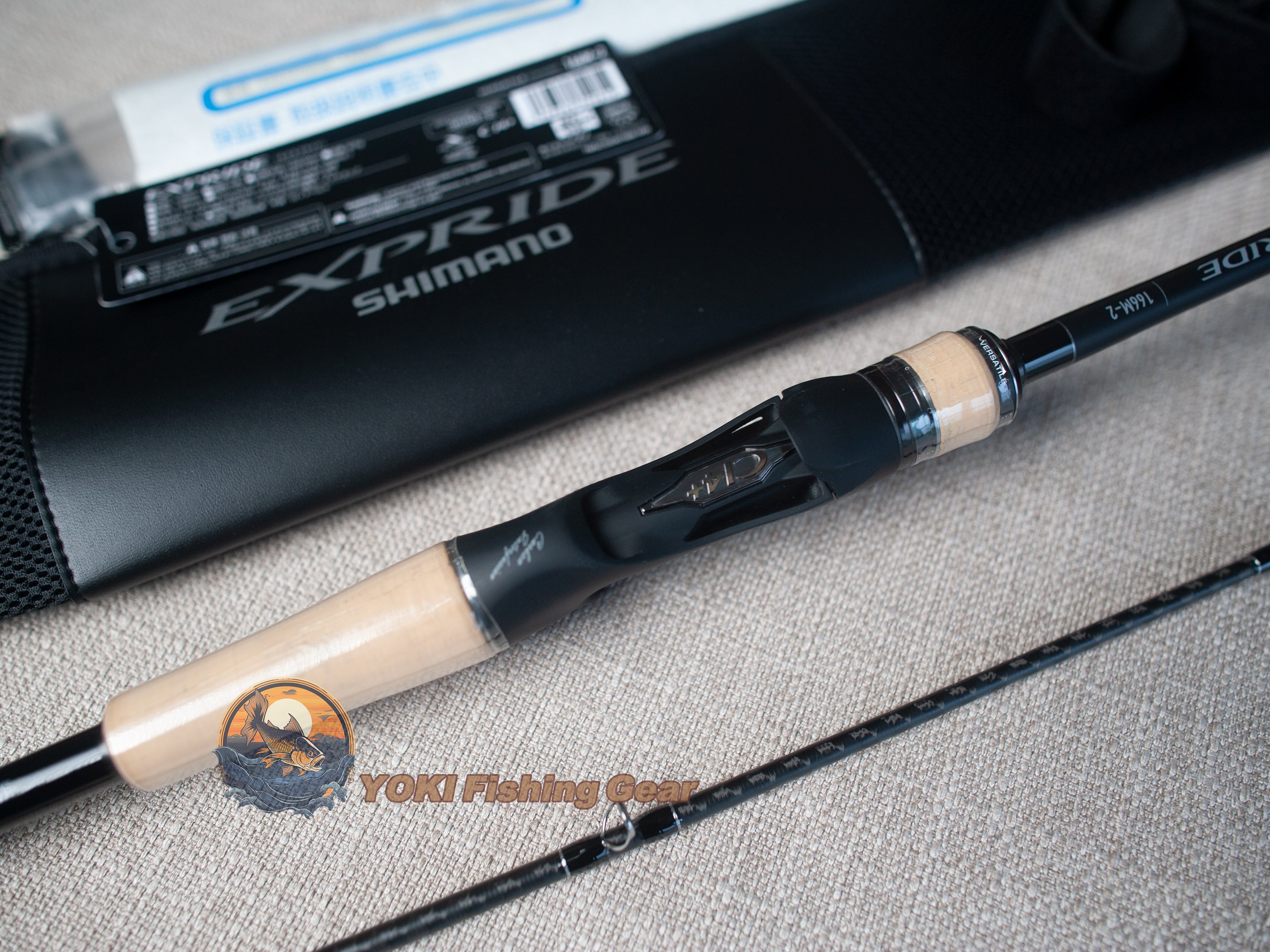 Brand New Shimano 22 Expride 166M-2 Baitcasting Rod for Bass