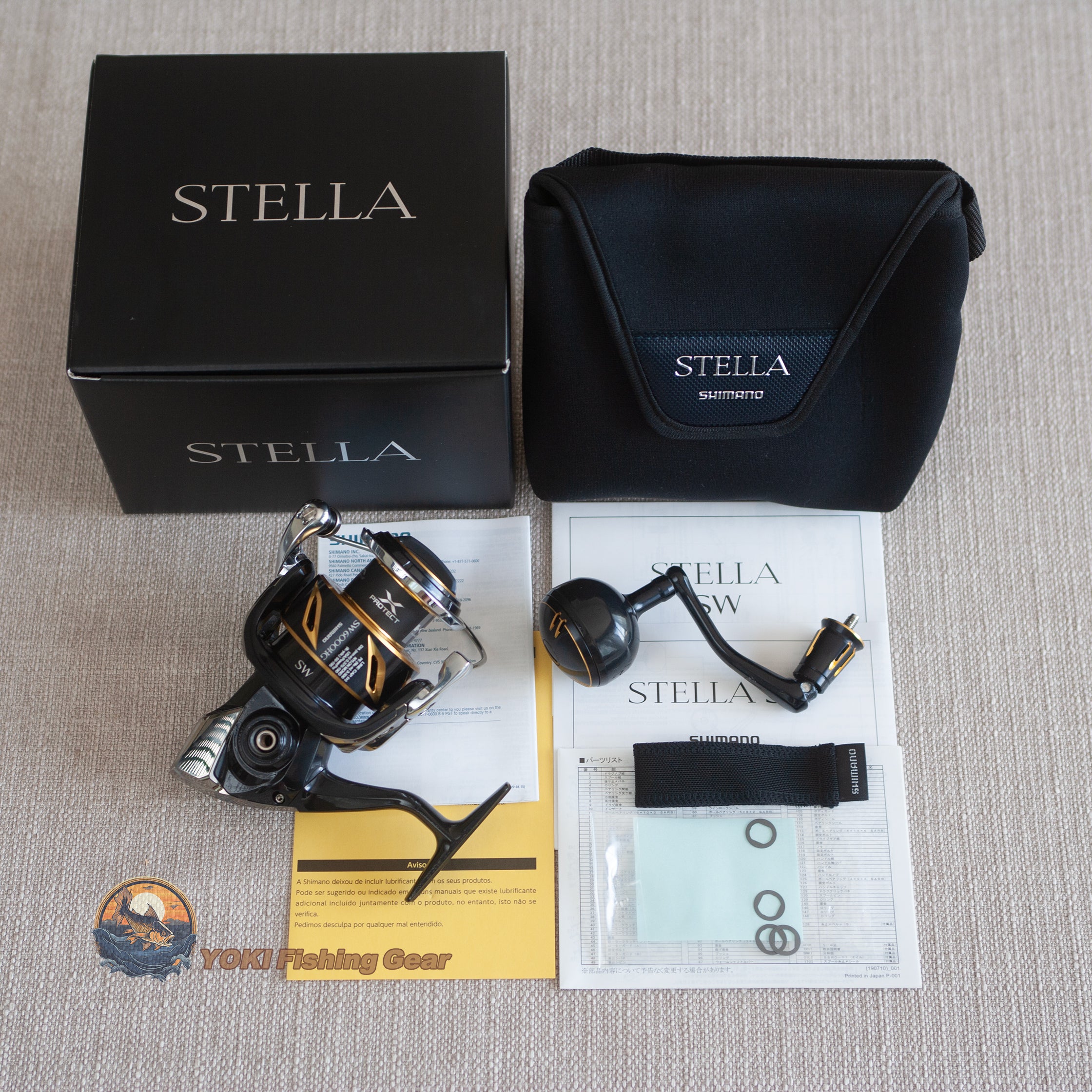Brand New Shimano 20 STELLA SW 6000HG Spinning Reel – YOKI