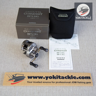 Shimano 23 Calcutta Conquest BFS HG Left Baitcasting Fishing Reel