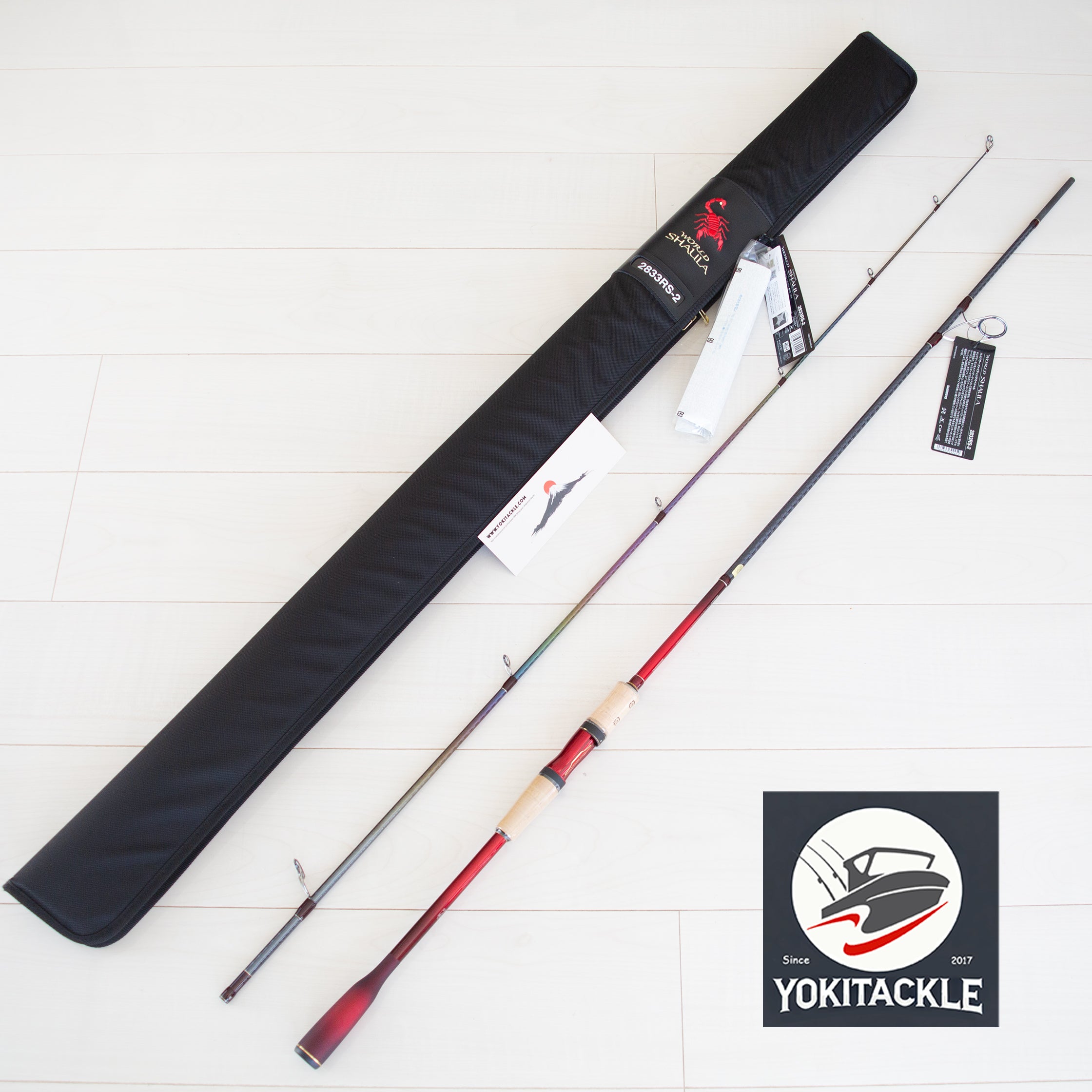 Shimano 18 WORLD SHAULA 2833RS-2 Spinning Rod for Bass