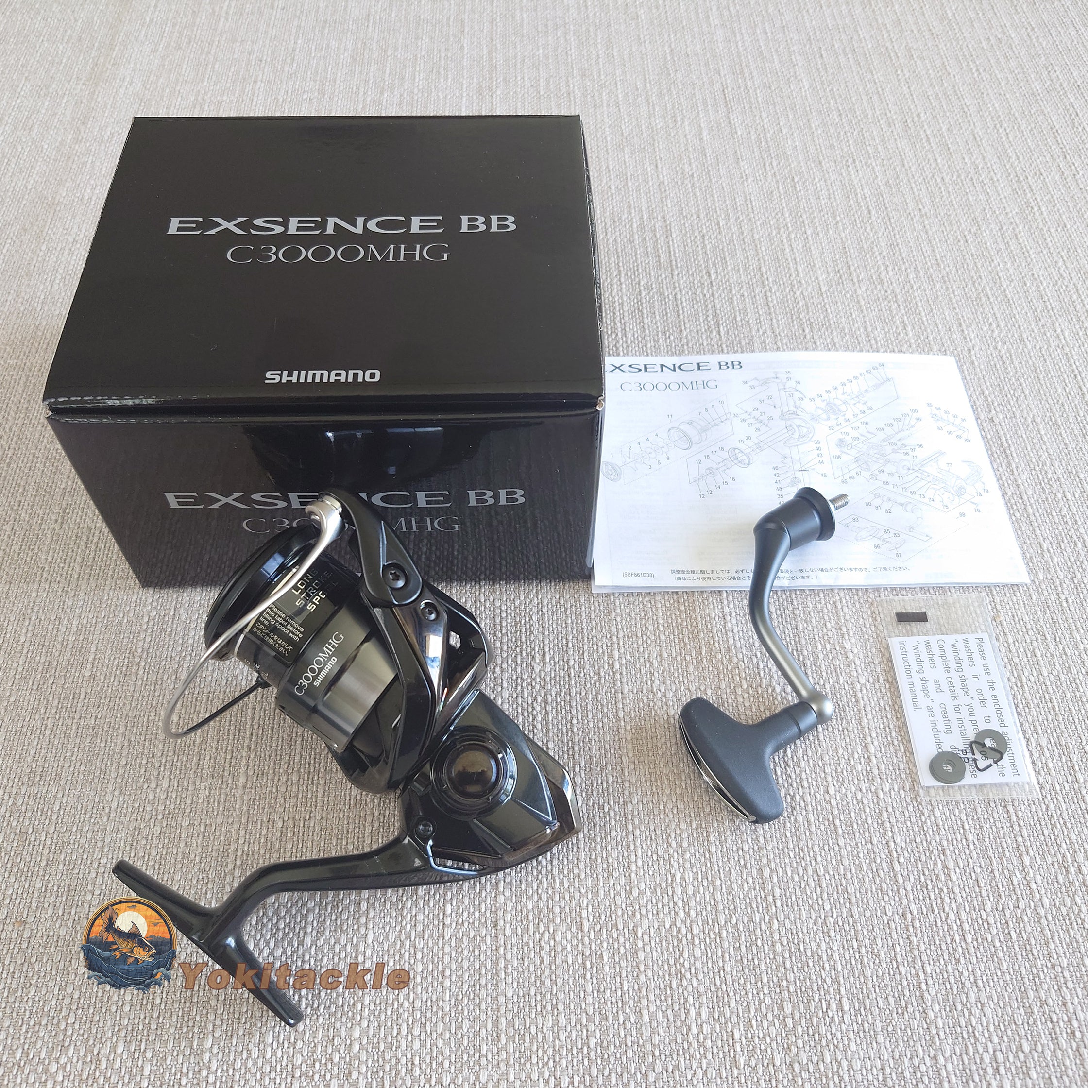 Shimano 24 Exsence BB C3000MHG Spinning Reel