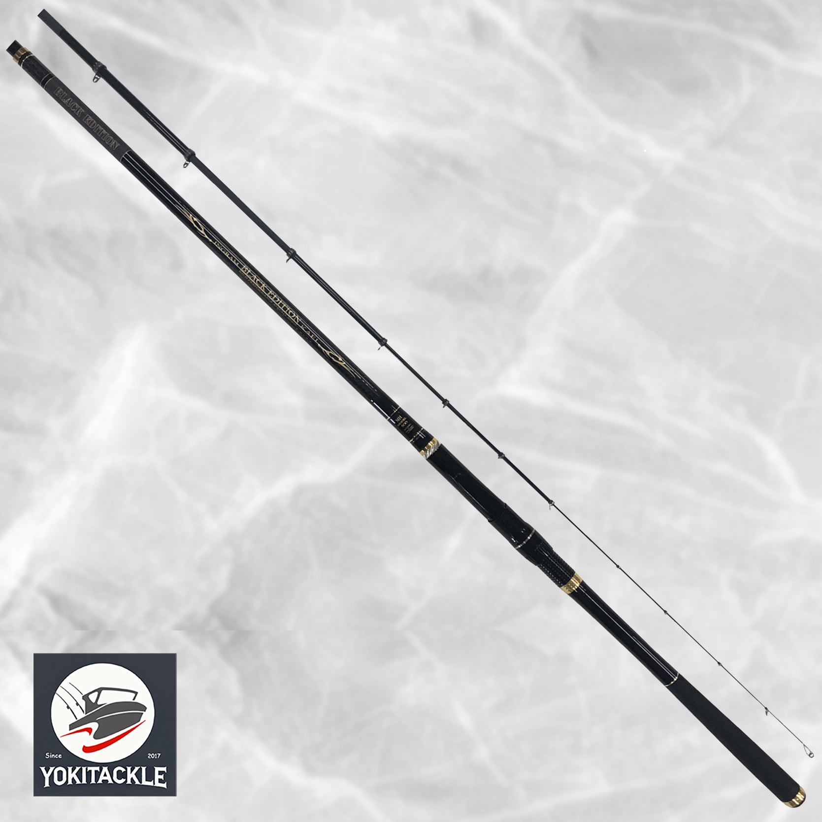 NISSIN Ingram Black Edition Kaaei H 5005 ISO Telescopic Fishing Rod